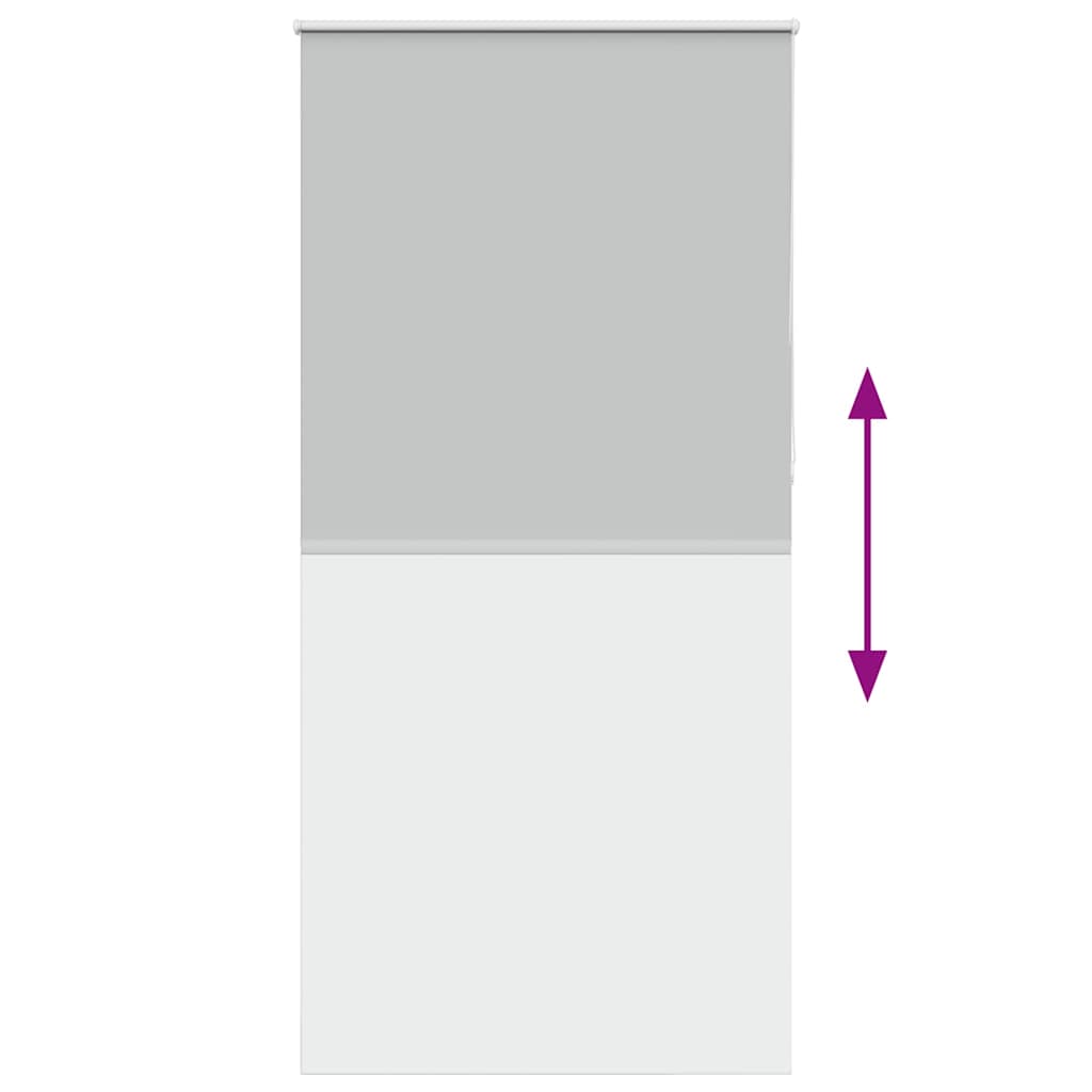 Ρολέρ Μπλακάουτ ανοιχτό γκρι 90x230 cm Πλάτος υφάσματος 85,7 cm