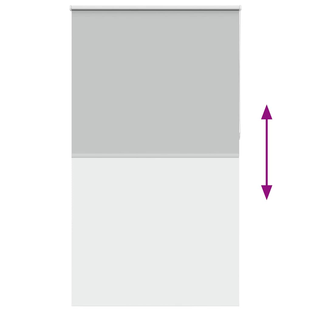 Ρολέρ Μπλακάουτ ανοιχτό γκρι 125x230 cm Πλάτος υφάσματος