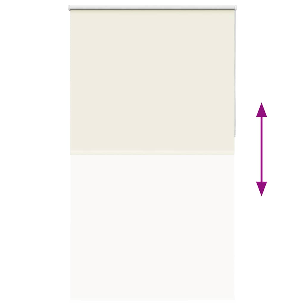 Ρολέρ Μπλακάουτ Υπόλευκη 130x210 εκ. Πλάτος υφάσματος 126,6εκ.
