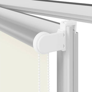 Ρολέρ Μπλακάουτ Υπόλευκη 140x210 εκ. Πλάτος υφάσματος 136,6εκ.