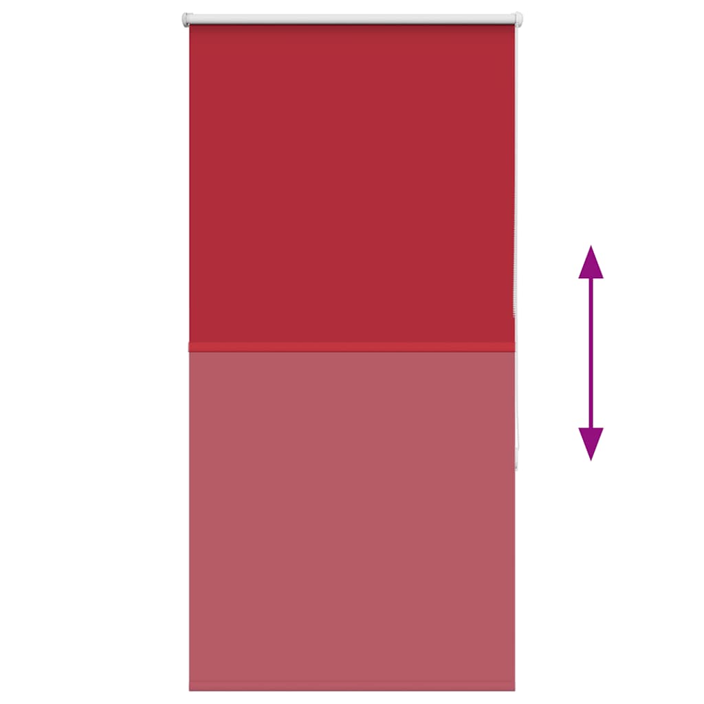 Ρολέρ Μπλακάουτ Κόκκινη 80x175 εκ. Πλάτος υφάσματος 75,7 εκ.