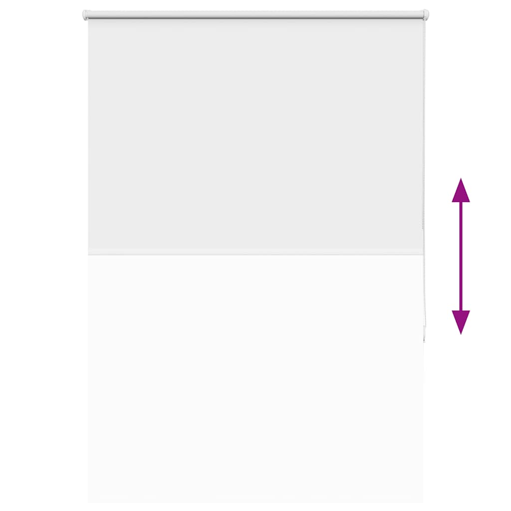 Ρολέρ Μπλακάουτ Λευκό 115x130 εκ. Πλάτος υφάσματος 110,7 εκ.