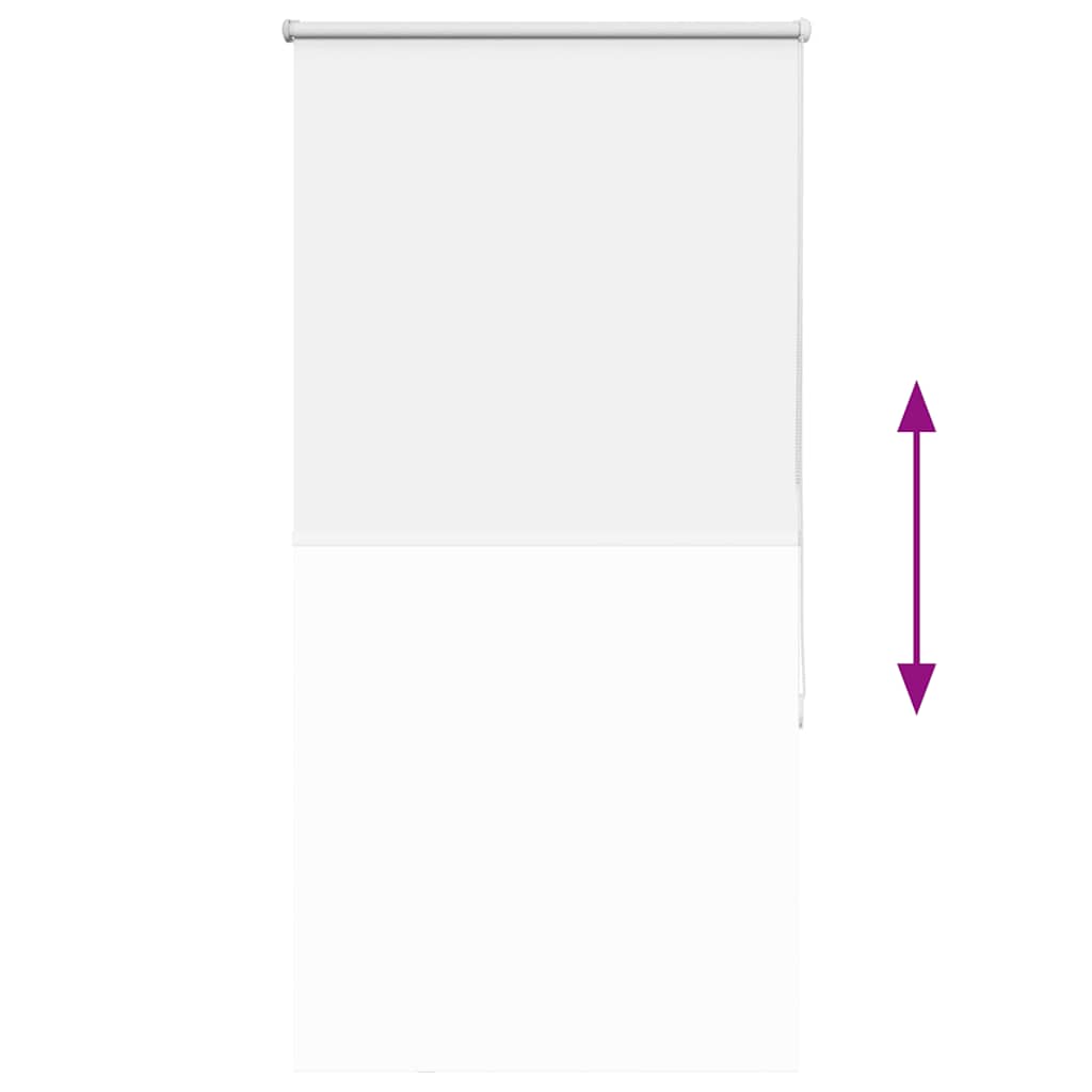 Ρολέρ Μπλακάουτ Λευκό 75x150 εκ. Πλάτος υφάσματος 70,7 εκ.