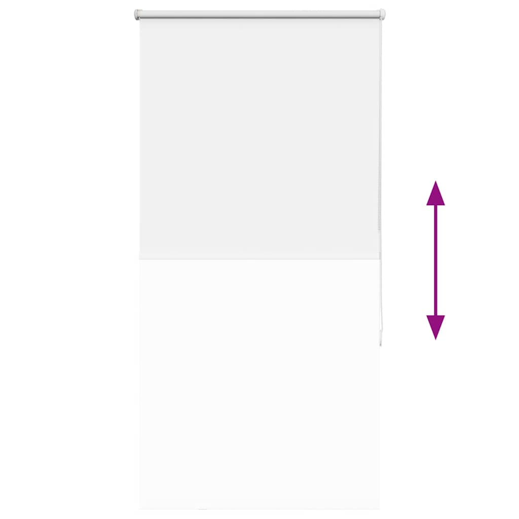 Ρολέρ Μπλακάουτ Λευκό 80x150 εκ. Πλάτος υφάσματος 75,7 εκ.