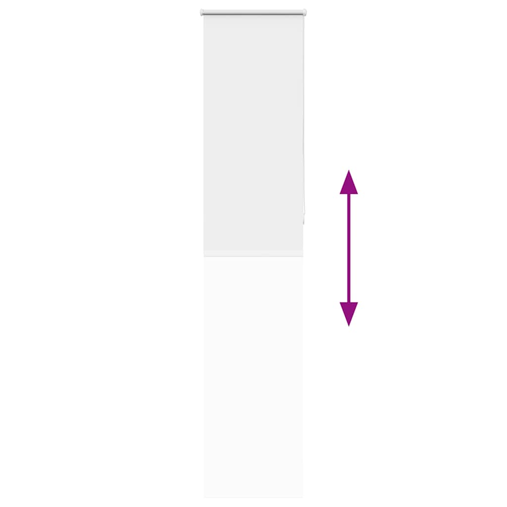 Ρολέρ Μπλακάουτ Λευκό 50x210 εκ. Πλάτος υφάσματος 45,7 εκ.