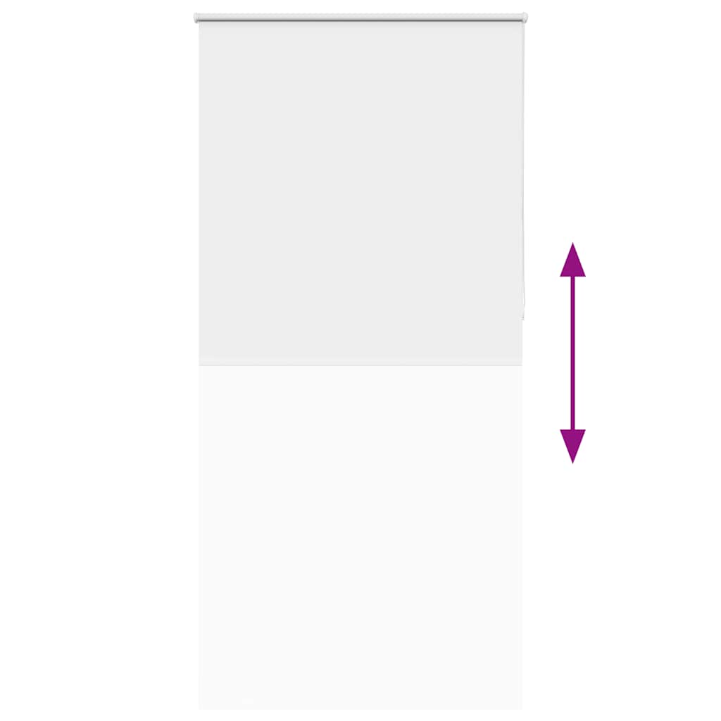 Ρολέρ Μπλακάουτ Λευκό 115x210 εκ. Πλάτος υφάσματος 110,7 εκ.