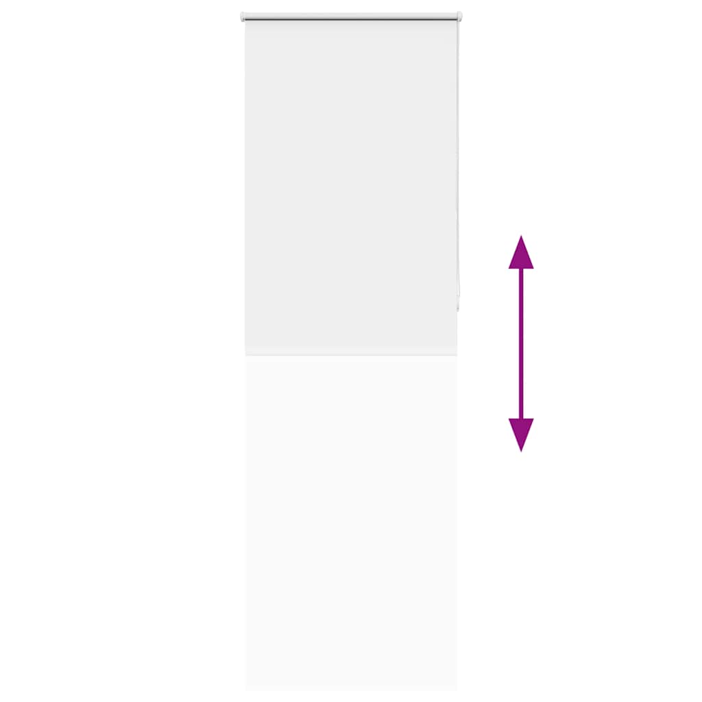 Ρολέρ Μπλακάουτ Λευκό 85x230 εκ. Πλάτος υφάσματος 80,7 εκ. - Pakobazaar