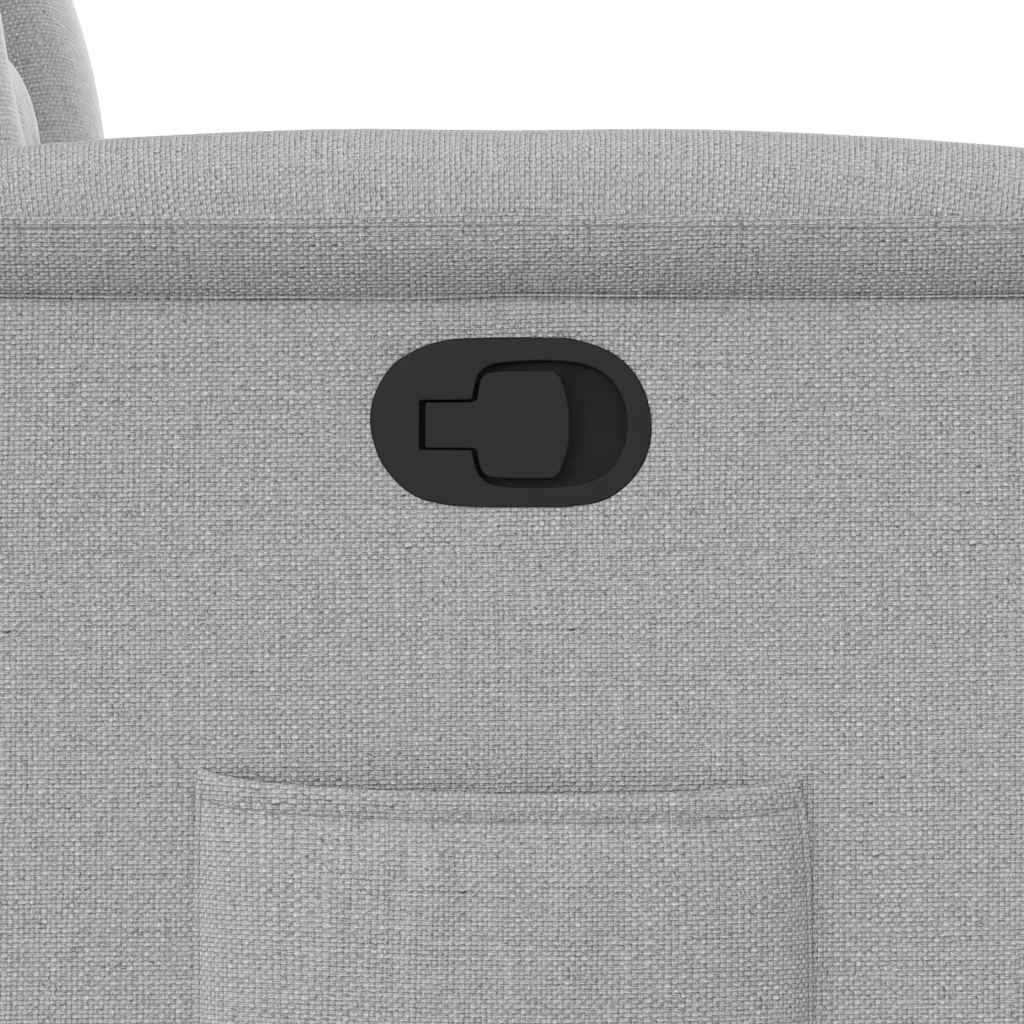 Ανακλινόμενη καρέκλα Γκρι σύννεφο Ύφασμα