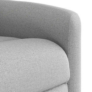 καρέκλα ανάκλισης μασάζ Cloud Grey Fabric - Pakobazaar