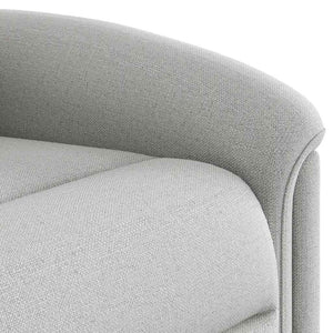 καρέκλα ανάκλισης μασάζ Cloud Grey Fabric - Pakobazaar