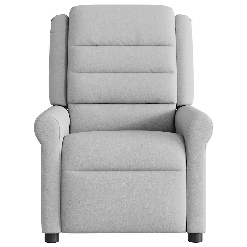 καρέκλα ανάκλισης μασάζ Cloud Grey Fabric - Pakobazaar