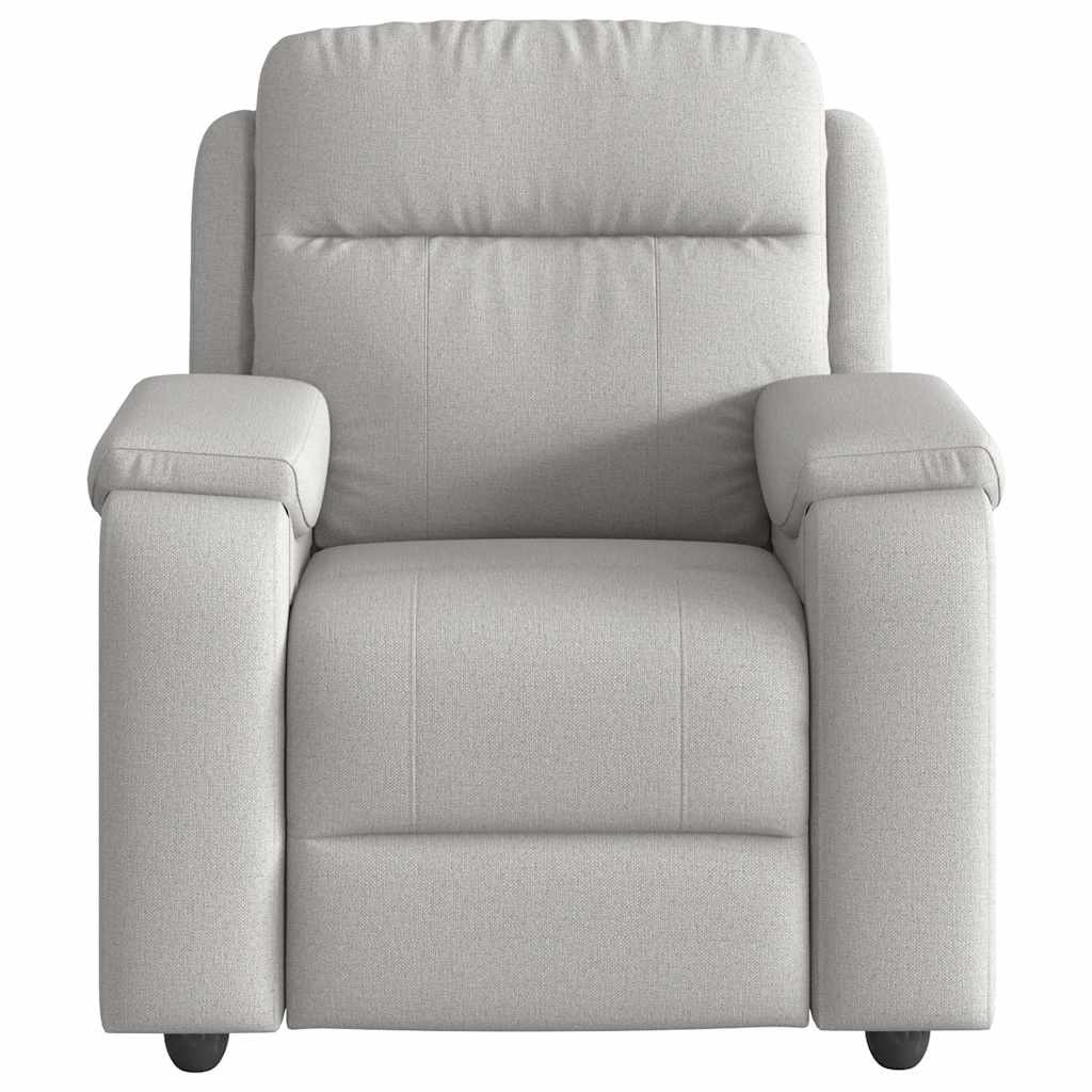 καρέκλα ανάκλισης μασάζ Cloud Grey Fabric