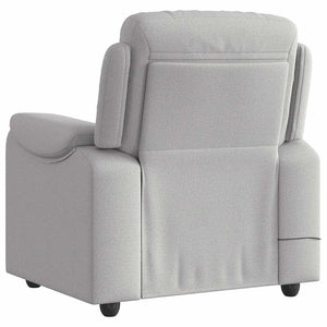 καρέκλα ανάκλισης μασάζ Cloud Grey Fabric