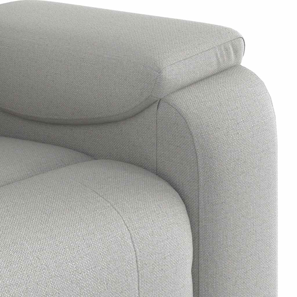 καρέκλα ανάκλισης μασάζ Cloud Grey Fabric