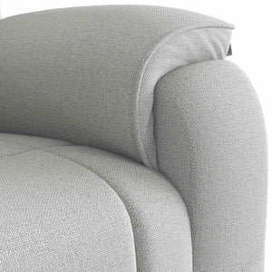 καρέκλα ανάκλισης μασάζ Cloud Grey Fabric - Pakobazaar