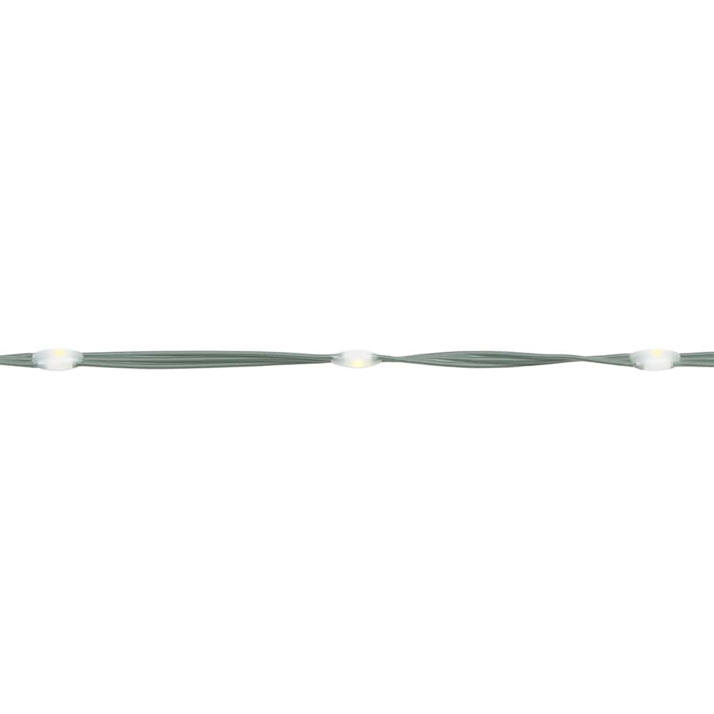 LED Χριστουγεννιάτικο Δέντρο με Πάσσαλους 220 LEDs Κρύο Λευκό 180 εκ. (μόνο για Αυστραλία)
