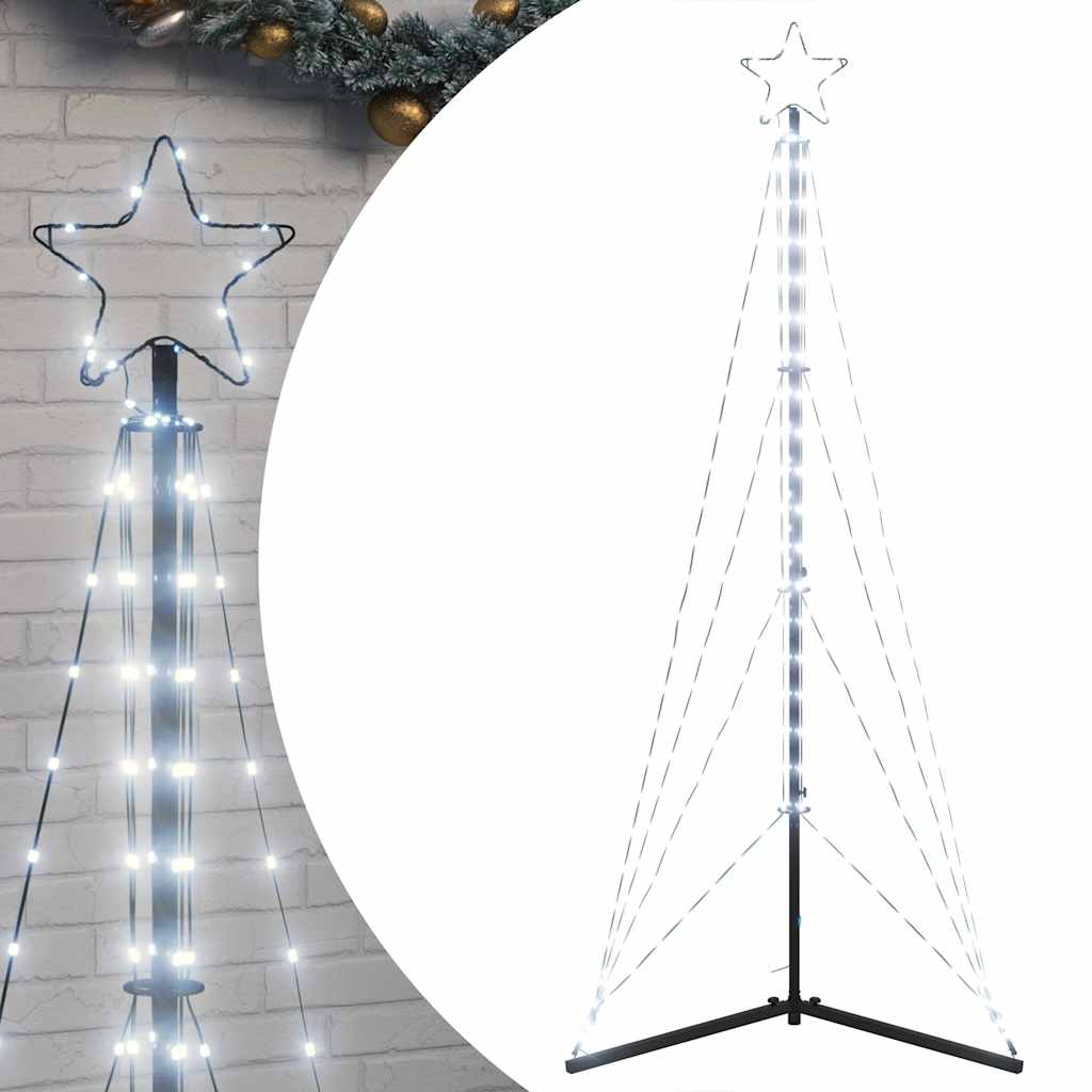 Χριστουγεννιάτικο δέντρο LED 363 LED Ψυχρό Λευκό 182 εκ.