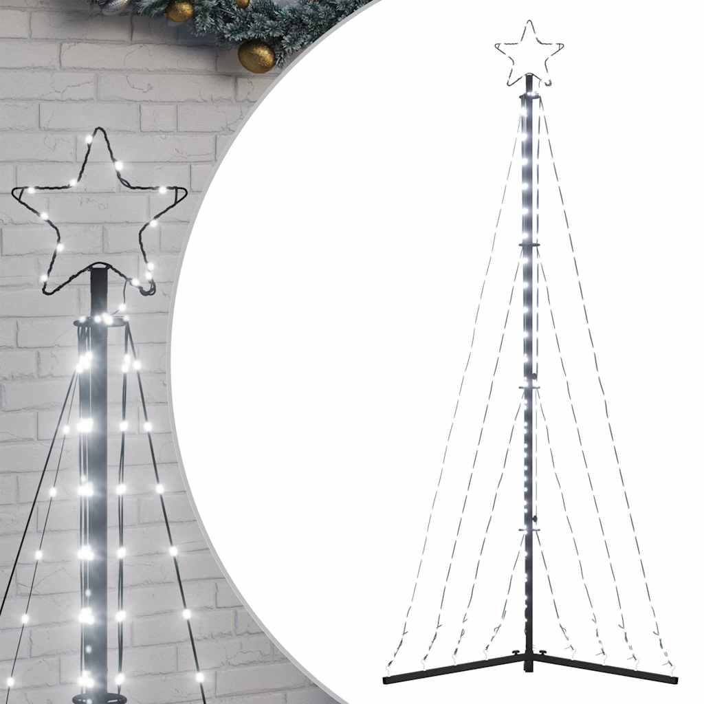 Χριστουγεννιάτικο δέντρο LED 339 LED Ψυχρό Λευκό 182 εκ.