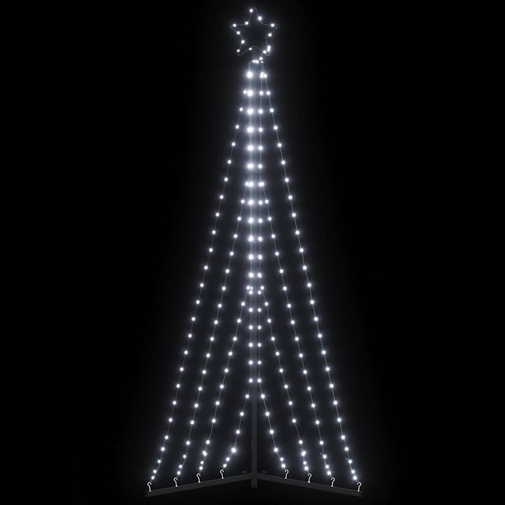 Χριστουγεννιάτικο δέντρο LED 339 LED Ψυχρό Λευκό 182 εκ.