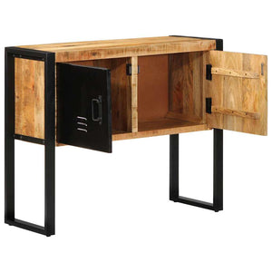 Ντουλάπι κονσόλας 90x35x75 cm Μασίφ ακατέργαστο ξύλο Μάνγκο - Pakobazaar