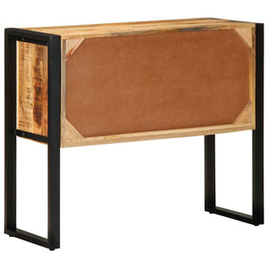 Ντουλάπι κονσόλας 90x35x75 cm Μασίφ ακατέργαστο ξύλο Μάνγκο - Pakobazaar