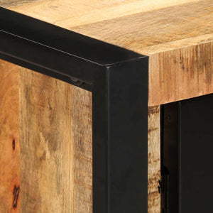 Ντουλάπι κονσόλας 90x35x75 cm Μασίφ ακατέργαστο ξύλο Μάνγκο - Pakobazaar