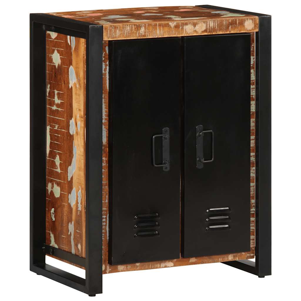 Σκευοθήκη Πολύχρωμο 55x35x70 cm Ξύλο μασίφ αναγεννημένο - Pakobazaar