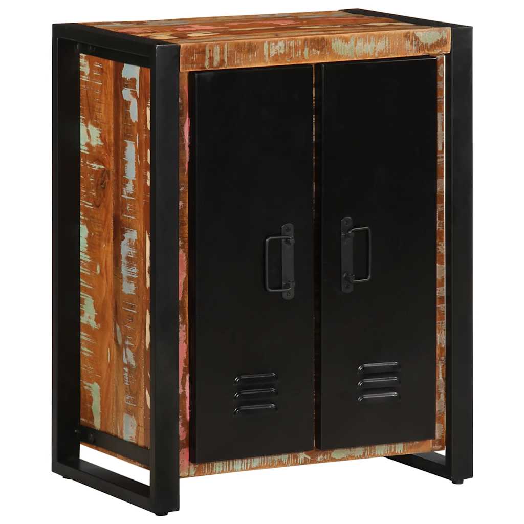 Σκευοθήκη Πολύχρωμο 55x35x70 cm Ξύλο μασίφ αναγεννημένο - Pakobazaar