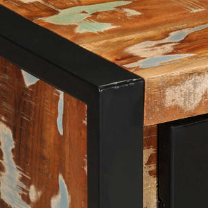 Σκευοθήκη Πολύχρωμο 55x35x70 cm Ξύλο μασίφ αναγεννημένο - Pakobazaar