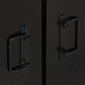 Σκευοθήκη Πολύχρωμο 55x35x70 cm Ξύλο μασίφ αναγεννημένο - Pakobazaar
