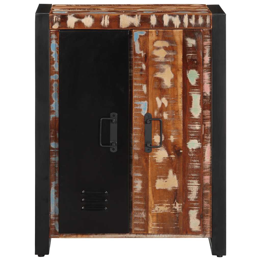 Σκευοθήκη Πολύχρωμο 55x35x70 cm Ξύλο μασίφ αναγεννημένο - Pakobazaar