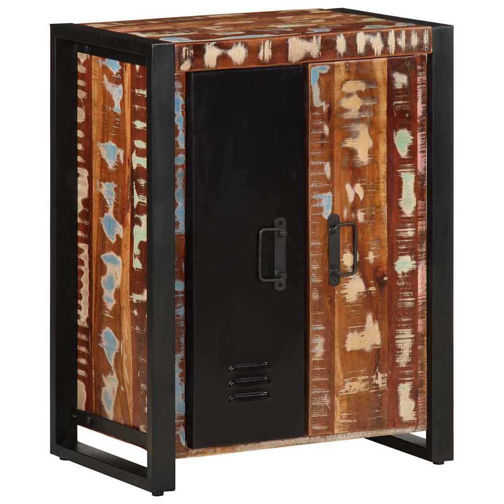 Σκευοθήκη Πολύχρωμο 55x35x70 cm Ξύλο μασίφ αναγεννημένο - Pakobazaar