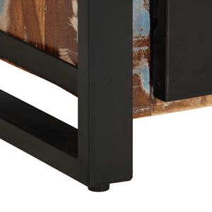 Σκευοθήκη Πολύχρωμο 55x35x70 cm Ξύλο μασίφ αναγεννημένο - Pakobazaar