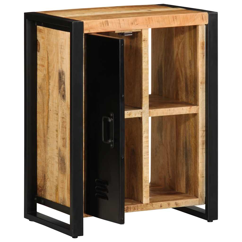 Μπουφές 55x35x70 εκ. από Μασίφ Ακατέργαστο Ξύλο Μάνγκο - Pakobazaar