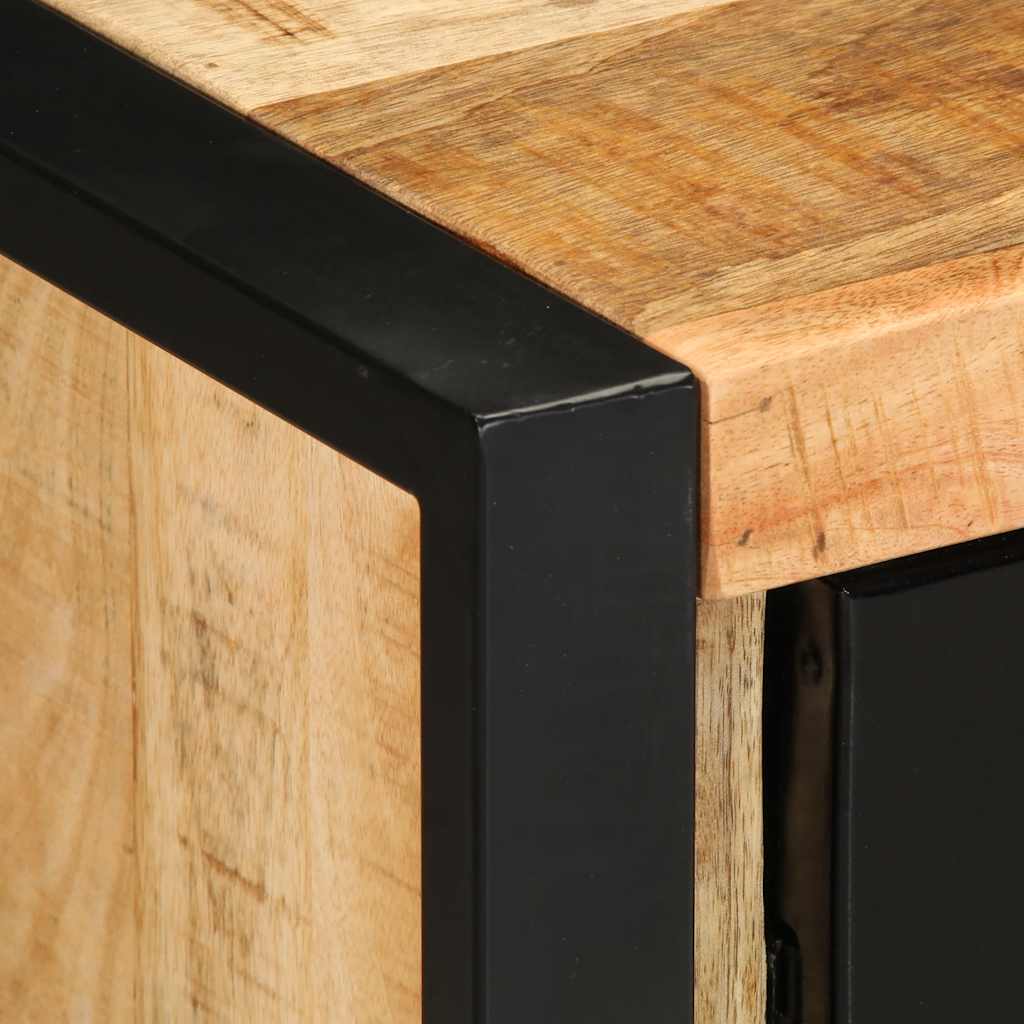 Μπουφές 55x35x70 εκ. από Μασίφ Ακατέργαστο Ξύλο Μάνγκο - Pakobazaar