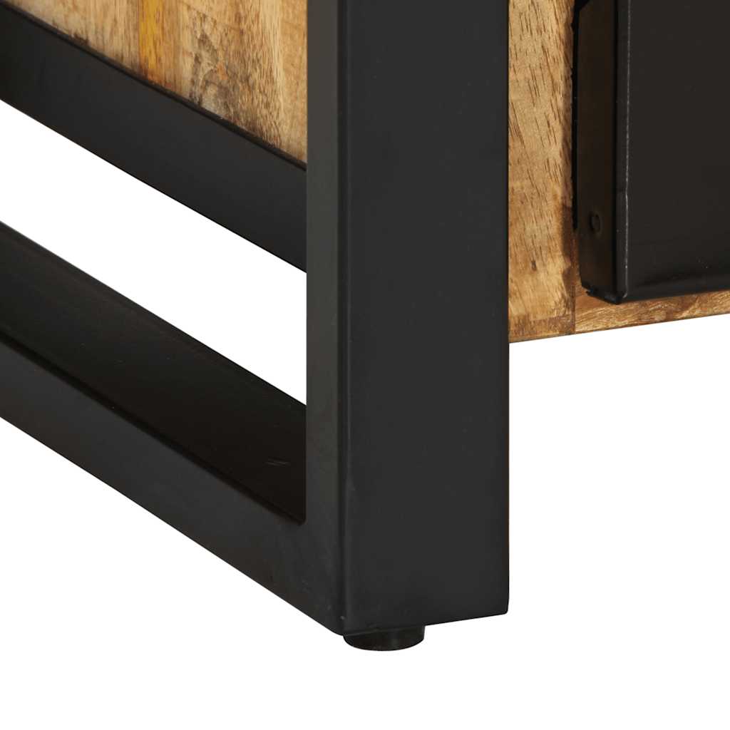 Μπουφές 55x35x70 εκ. από Μασίφ Ακατέργαστο Ξύλο Μάνγκο - Pakobazaar