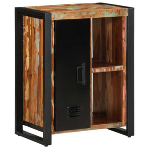 Σκευοθήκη Πολύχρωμο 55x35x70 cm Ξύλο μασίφ αναγεννημένο
