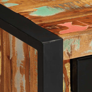 Σκευοθήκη Πολύχρωμο 55x35x70 cm Ξύλο μασίφ αναγεννημένο