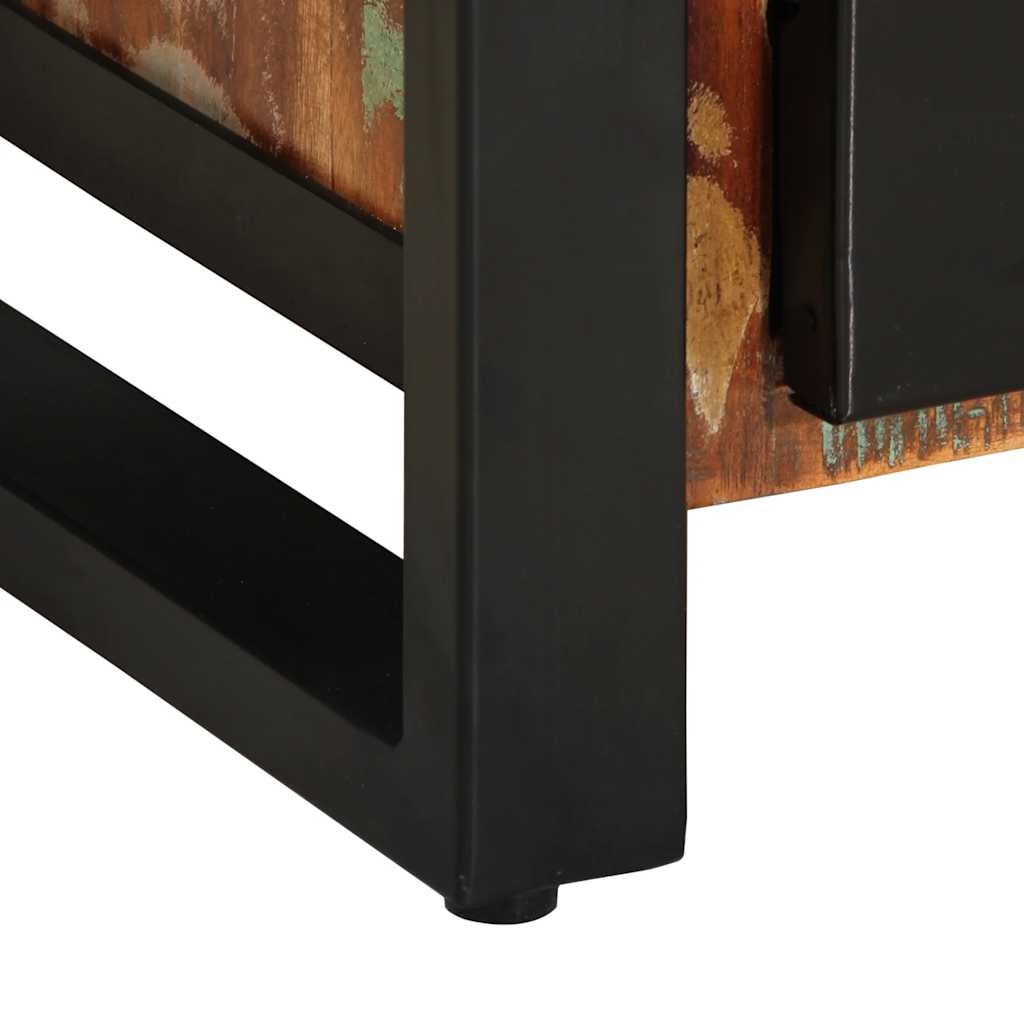 Σκευοθήκη Πολύχρωμο 55x35x70 cm Ξύλο μασίφ αναγεννημένο