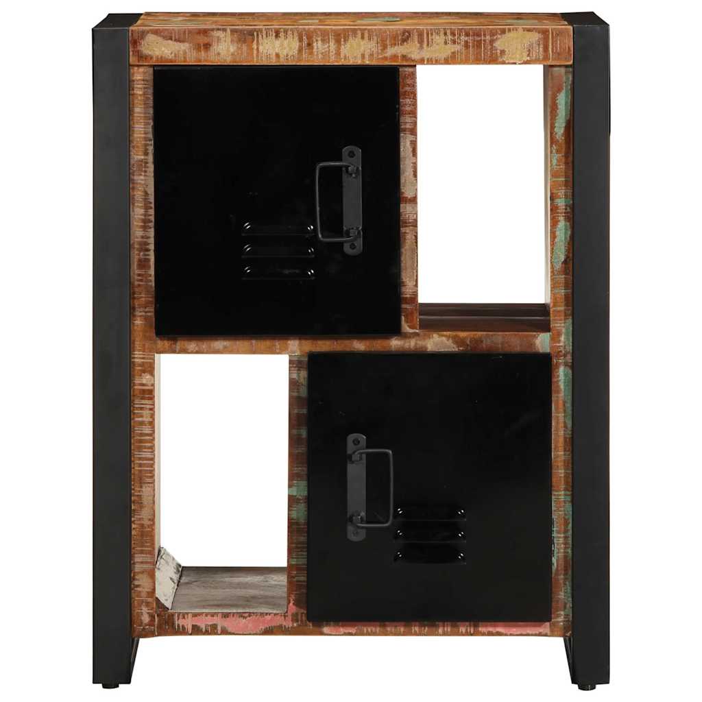 Σκευοθήκη Πολύχρωμο 55x35x70 cm Ξύλο μασίφ αναγεννημένο