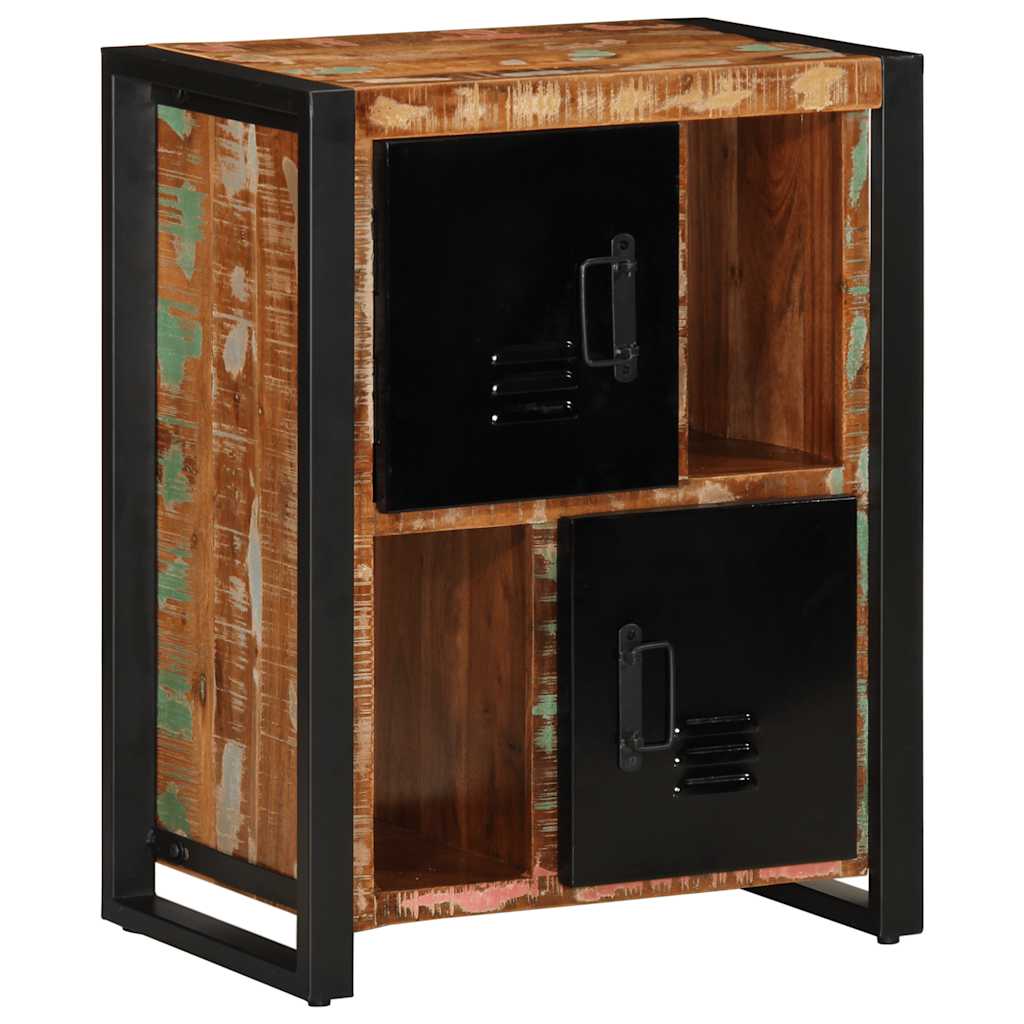 Σκευοθήκη Πολύχρωμο 55x35x70 cm Ξύλο μασίφ αναγεννημένο