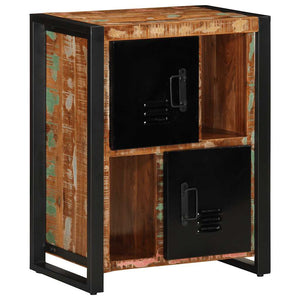 Σκευοθήκη Πολύχρωμο 55x35x70 cm Ξύλο μασίφ αναγεννημένο