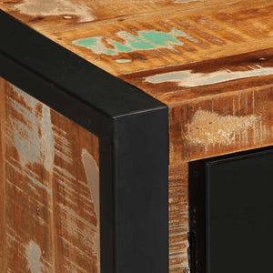 Σκευοθήκη Πολύχρωμο 55x35x70 cm Ξύλο μασίφ αναγεννημένο