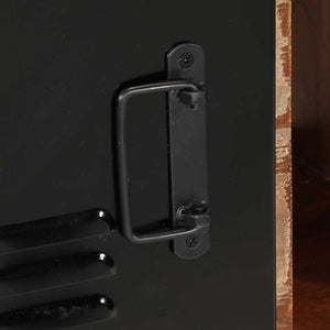 Σκευοθήκη Πολύχρωμο 55x35x70 cm Ξύλο μασίφ αναγεννημένο
