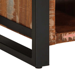 Σκευοθήκη Πολύχρωμο 55x35x70 cm Ξύλο μασίφ αναγεννημένο