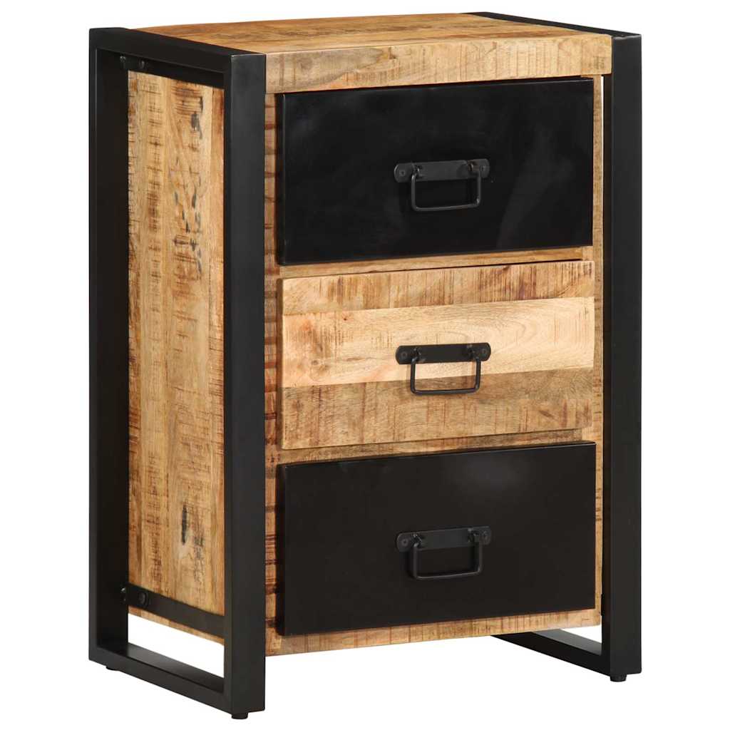 ντουλάπι συρταριών  50x35x70 cm Στερεό ακατέργαστο ξύλο Mango - Pakobazaar