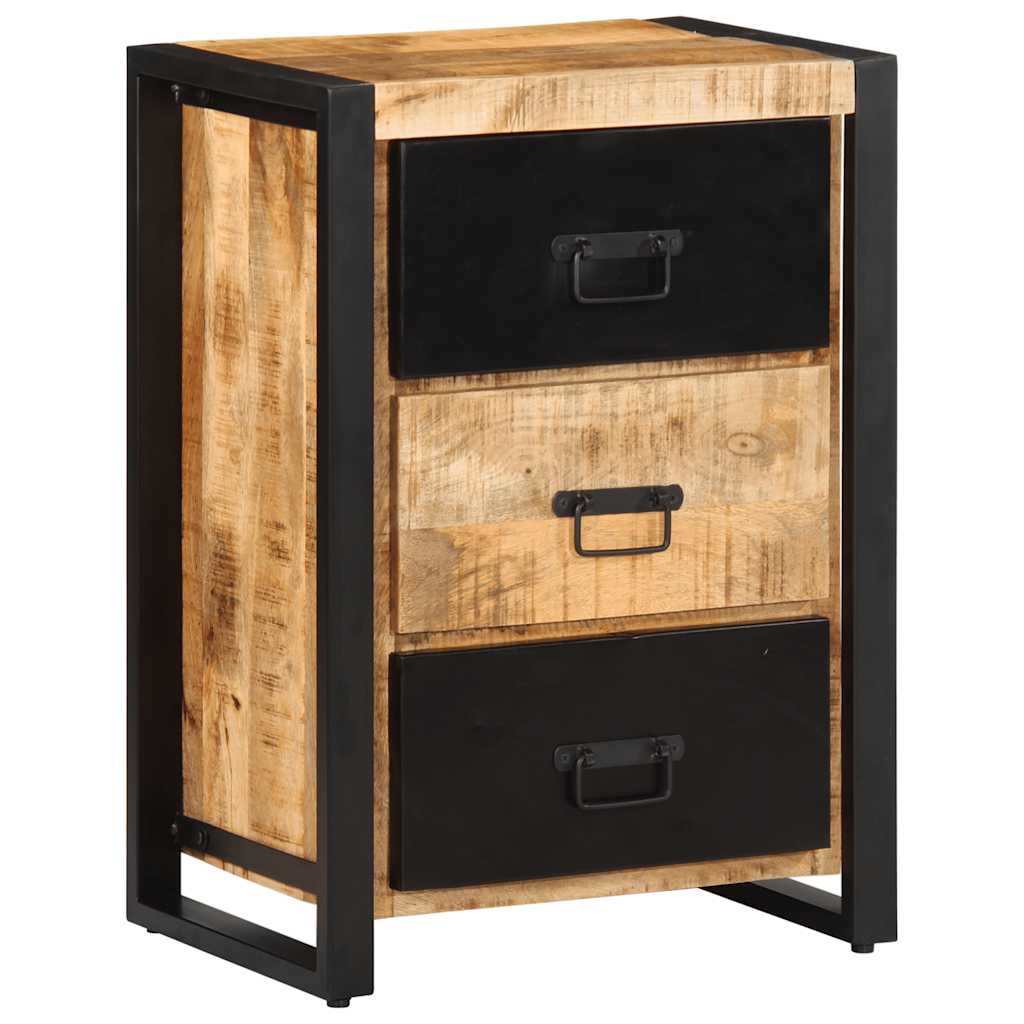 ντουλάπι συρταριών  50x35x70 cm Στερεό ακατέργαστο ξύλο Mango - Pakobazaar