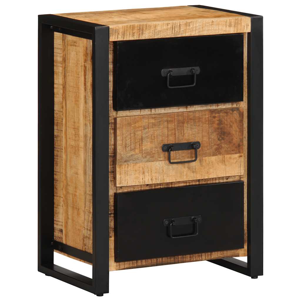 ντουλάπι συρταριών  50x35x70 cm Στερεό ακατέργαστο ξύλο Mango - Pakobazaar