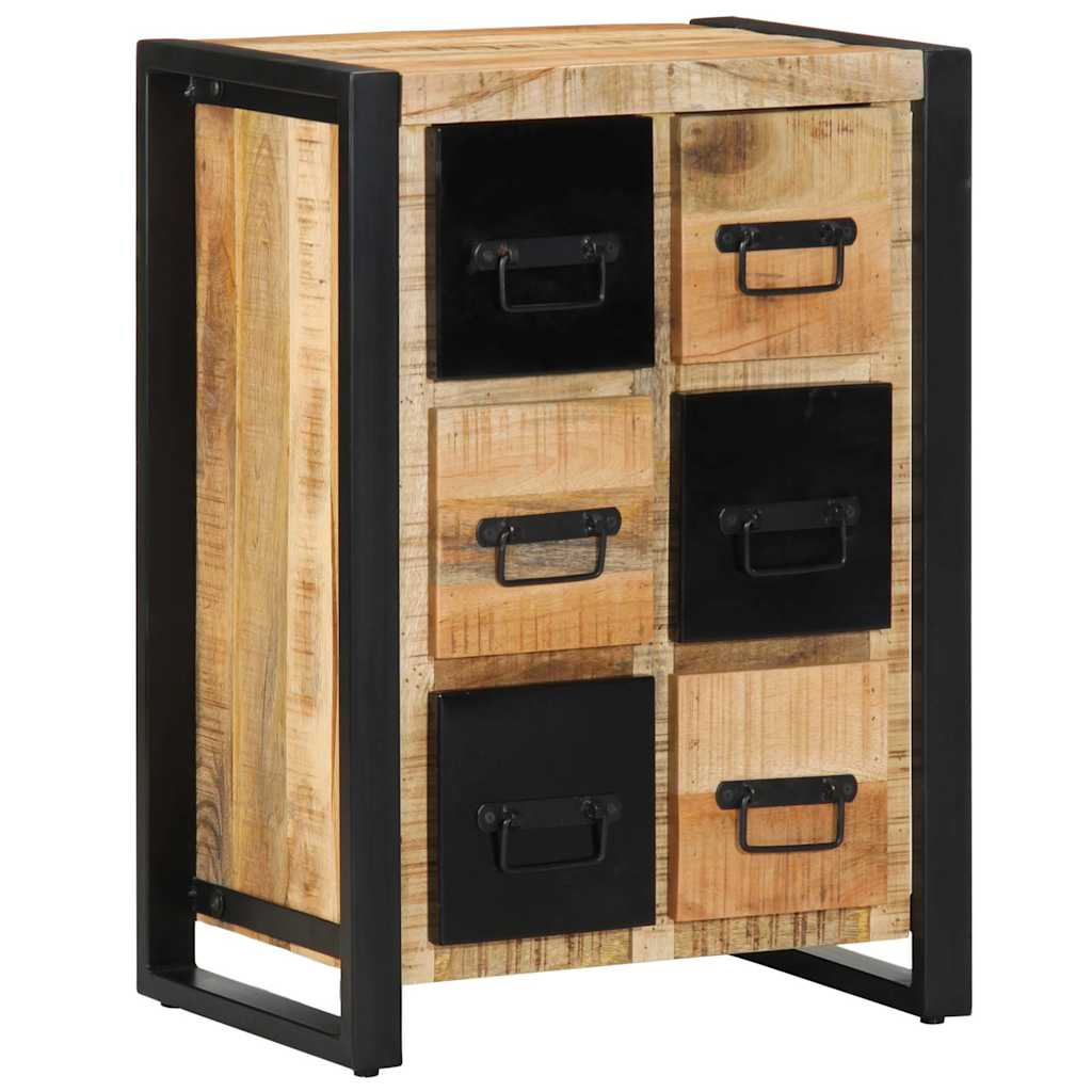 Sideboard 50x35x70 cm Στερεό ακατέργαστο ξύλο Mango