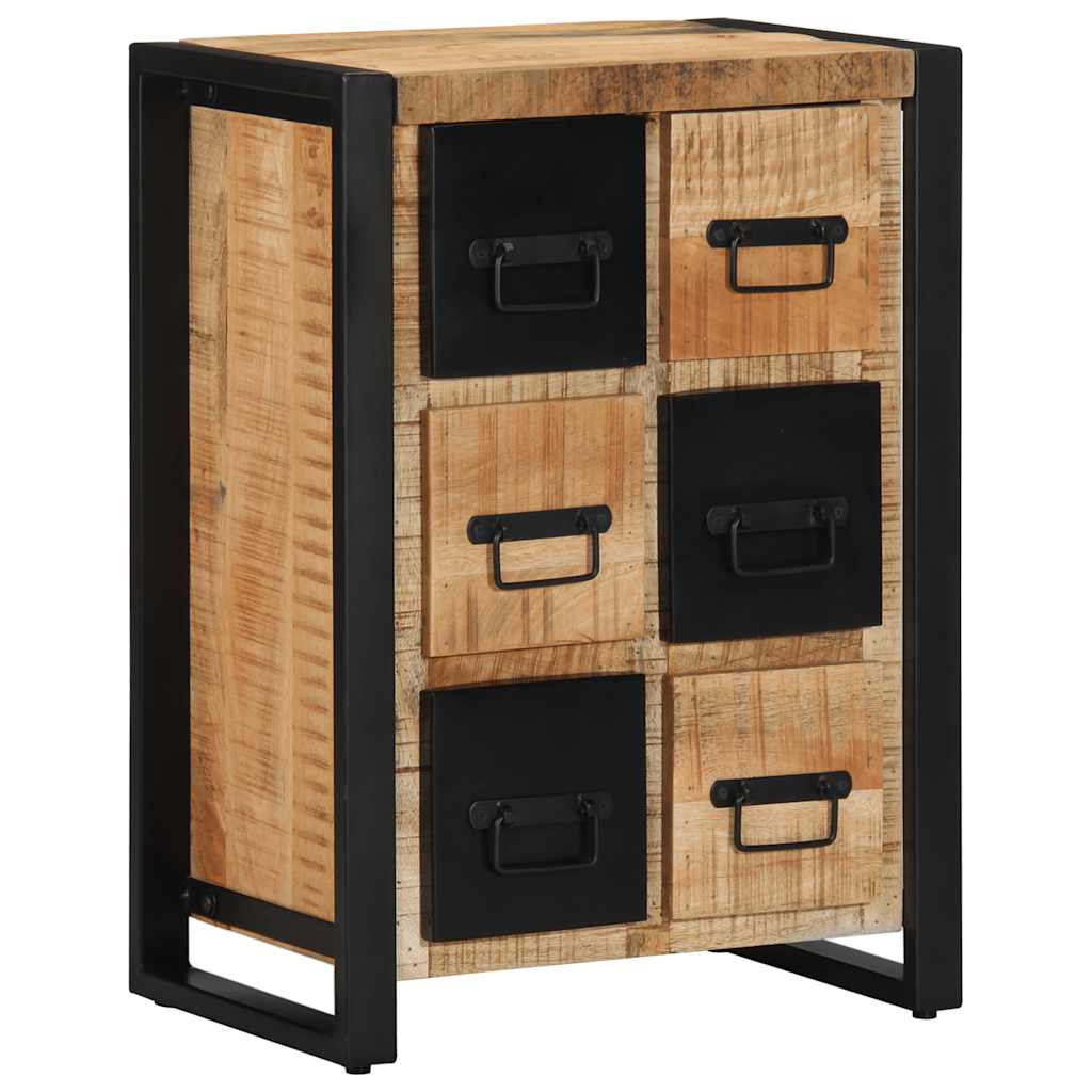 Sideboard 50x35x70 cm Στερεό ακατέργαστο ξύλο Mango